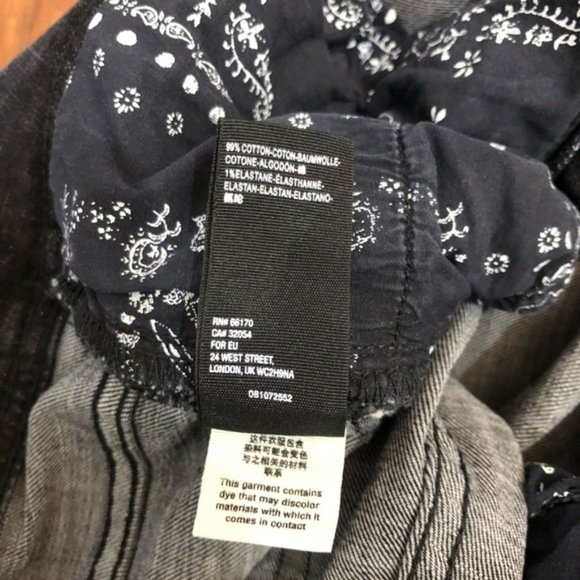 NWOT Free People Wild Child Skinny Jeans Black 28 - Picture 3 of 10